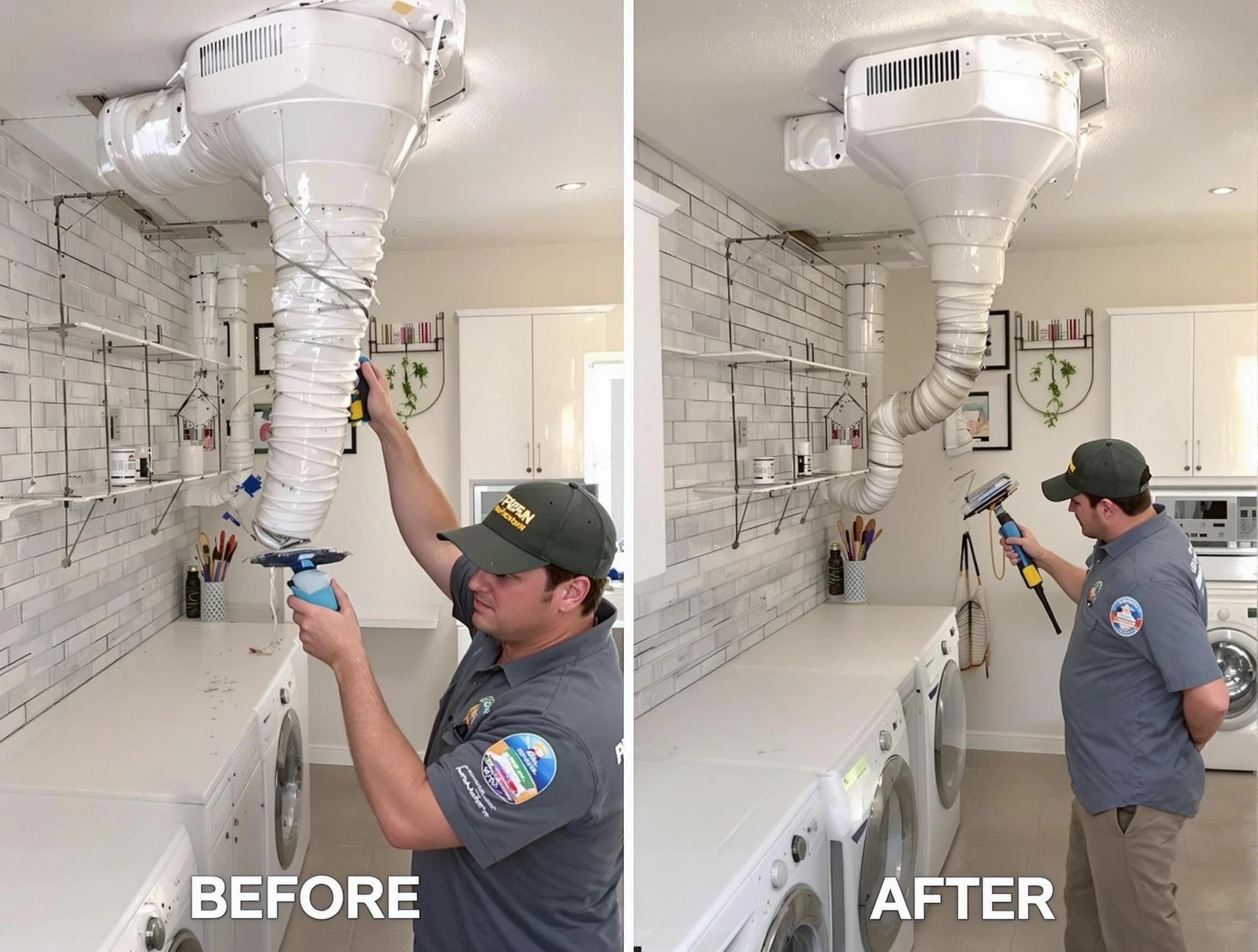 Professional dryer exhaust vent cleaning by Shaw Heights Dryer Vent Cleaning in Shaw Heights