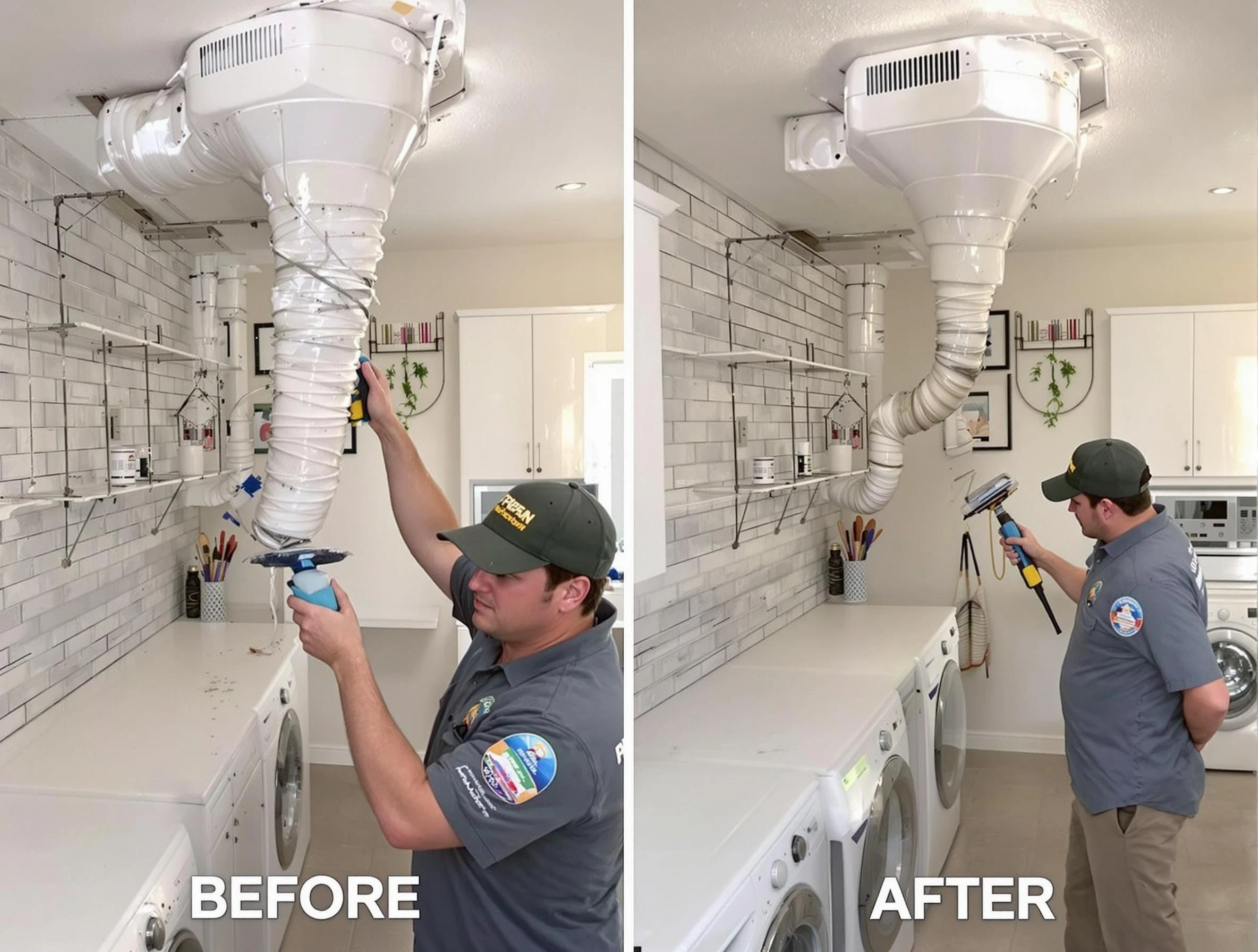 Professional dryer exhaust vent cleaning by Shaw Heights Dryer Vent Cleaning in Shaw Heights